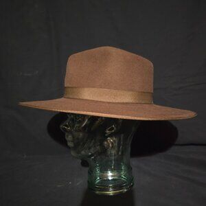Lack of Color 100% Australian Wool RANCHER Wool Fedora - Brown - Sz M 57cm*